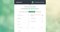 Desktop Screenshot of onerp.com